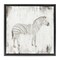 Stupell Industries Boho Striped Zebra Floating Frame By Janet Tava